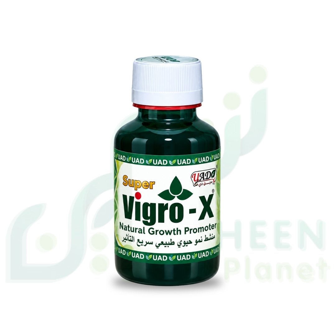سماد "سوبر فيجرو إكس" (Super Vigro-X) – المنشط الطبيعي للنمو الخارق (عبوة 100 سم)