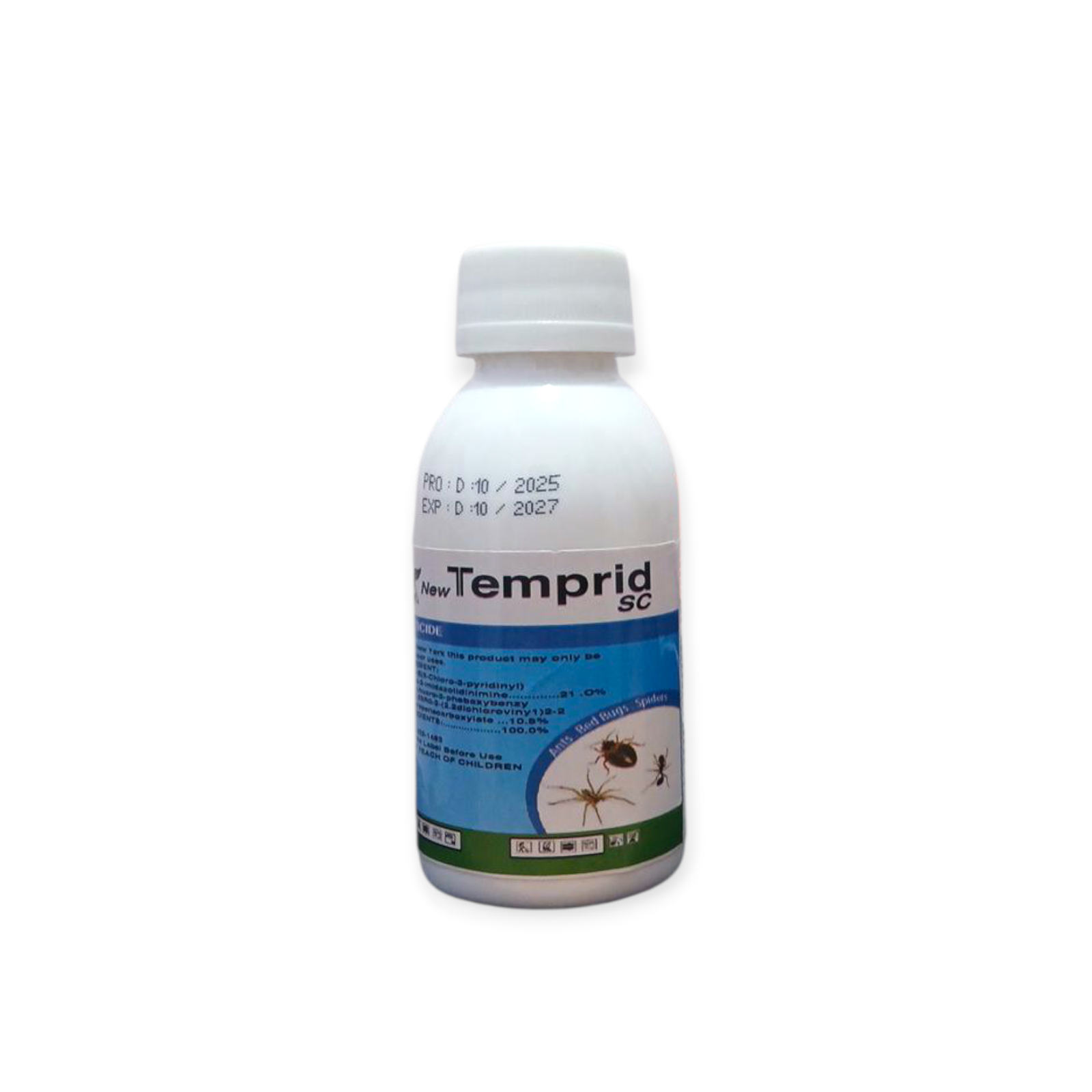 مبيد Temprid SC الإسباني – للقضاء على الحشرات الزاحفة والطائرة بقوة مزدوجة ( 100 سم )