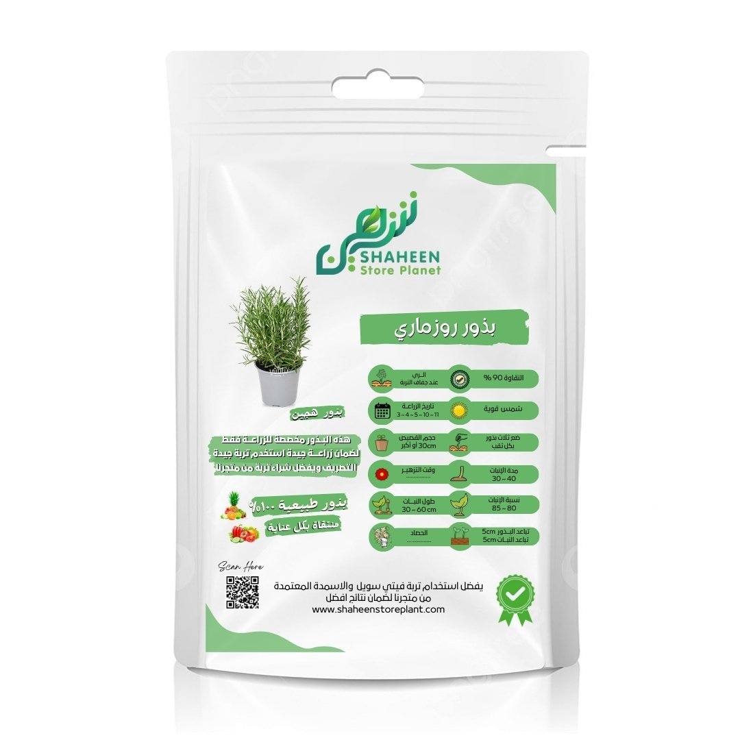 بذور روزماري (Rosemary Seeds) – 100 بذرة