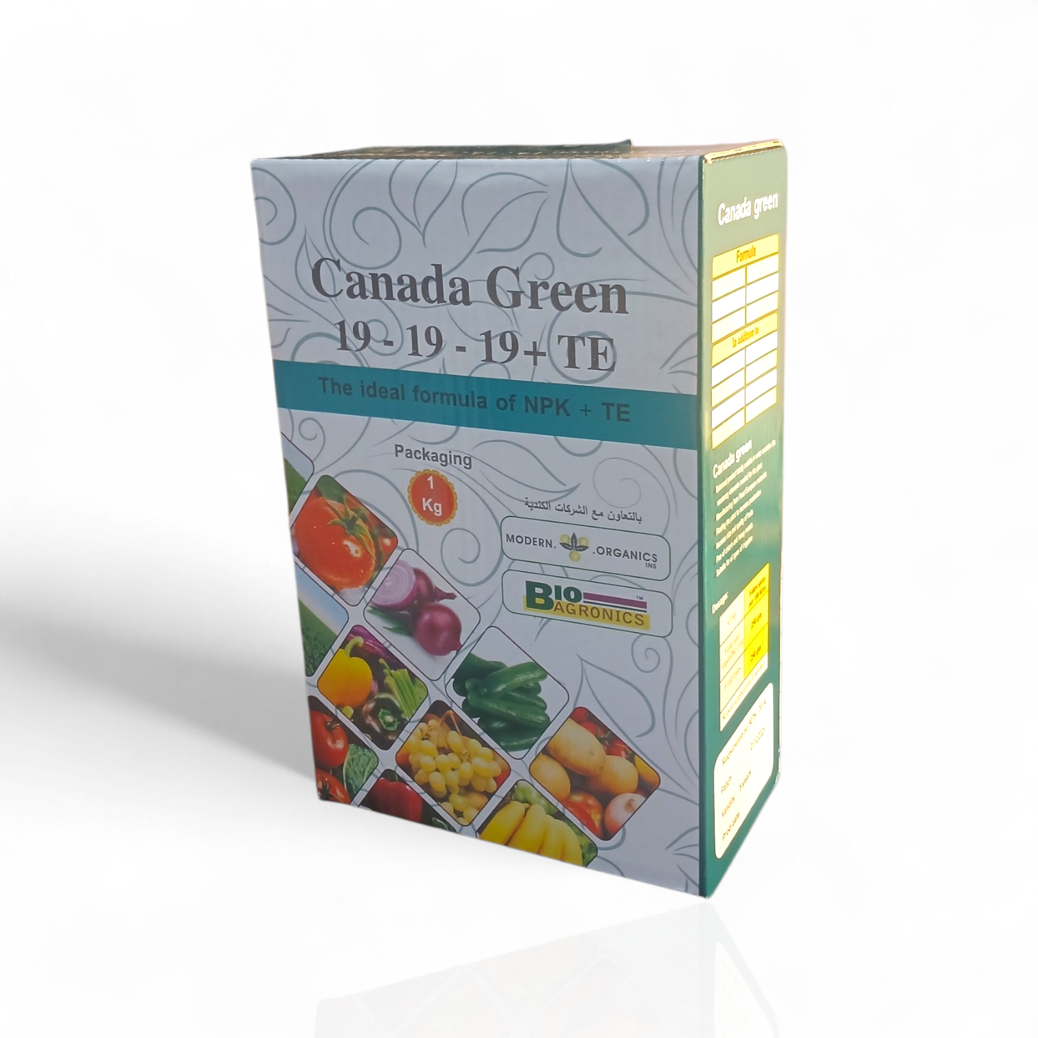 كندا جرين (Canada Green) – NPK 19-19-19 + TE (1 كجم)