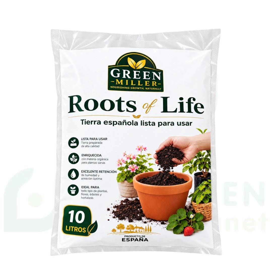 تربة جاهزة للاستخدام Roots of Life (10 لتر) – GREEN MILLER