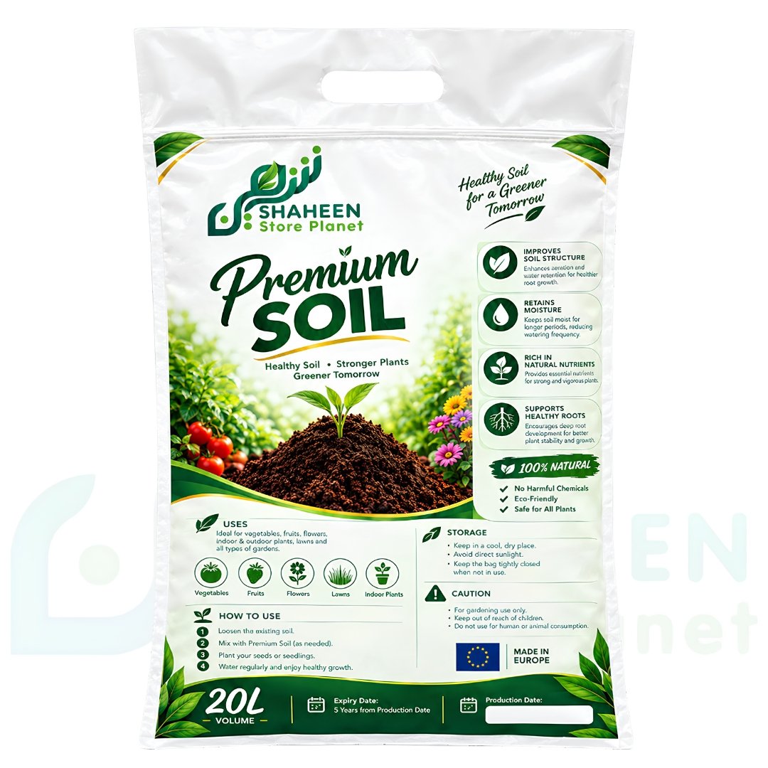 تربة زراعية فائقة الجودة Premium Soil - سعة 20 لتر - الصورة 2