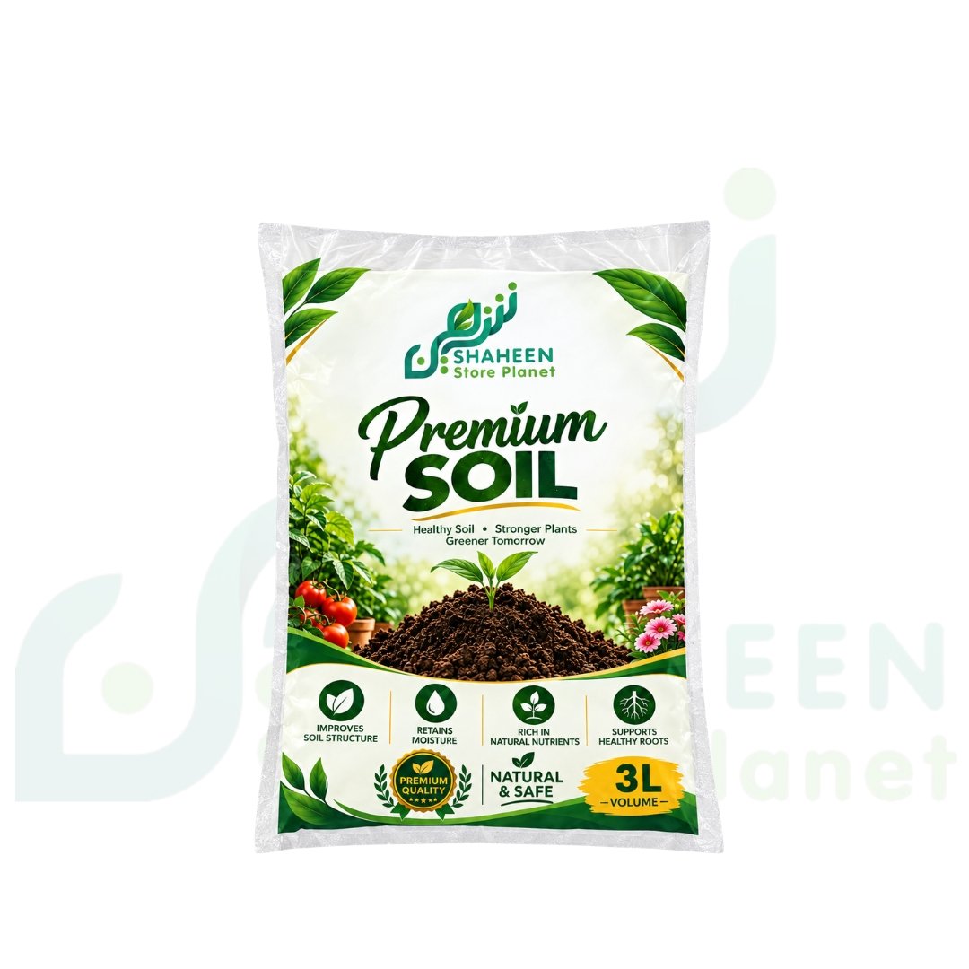تربة زراعية فائقة الجودة Premium Soil - سعة 3 لتر