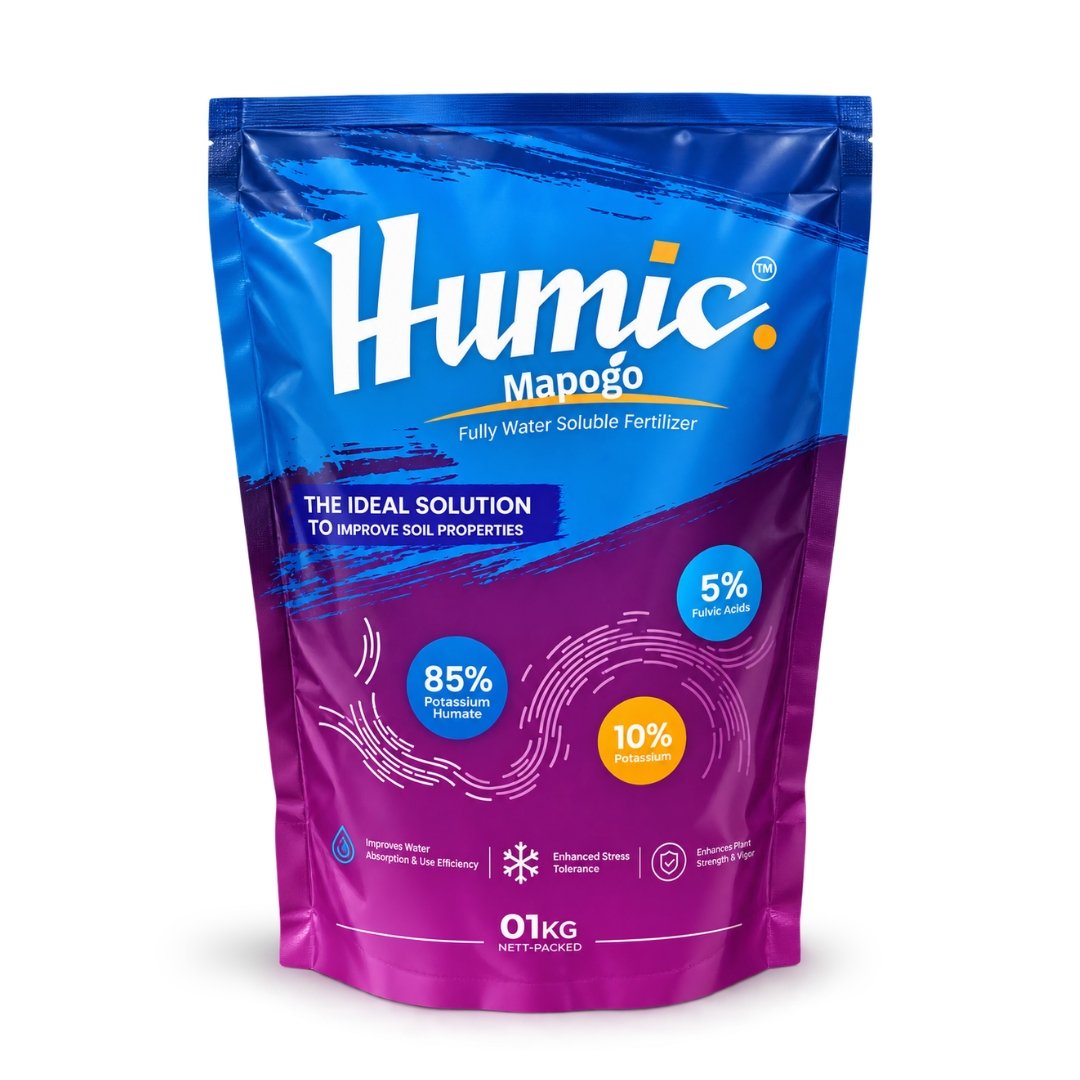 هيوميك مابوغو Humic Mapogo سماد هيومات البوتاسيوم والفولفيك (عبوة 1 كجم)