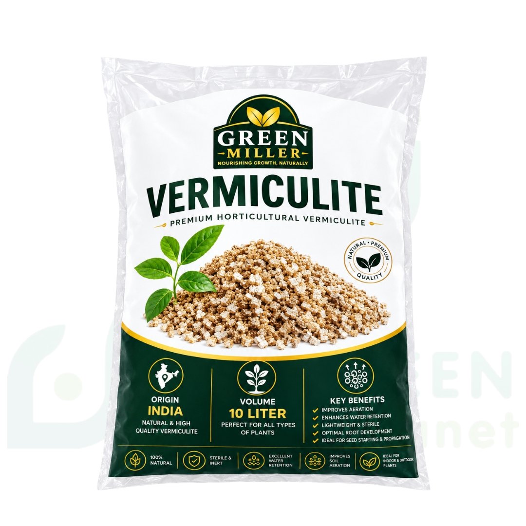 فيرميكوليت زراعي فاخر Vermiculite (10 لتر) – GREEN MILLER