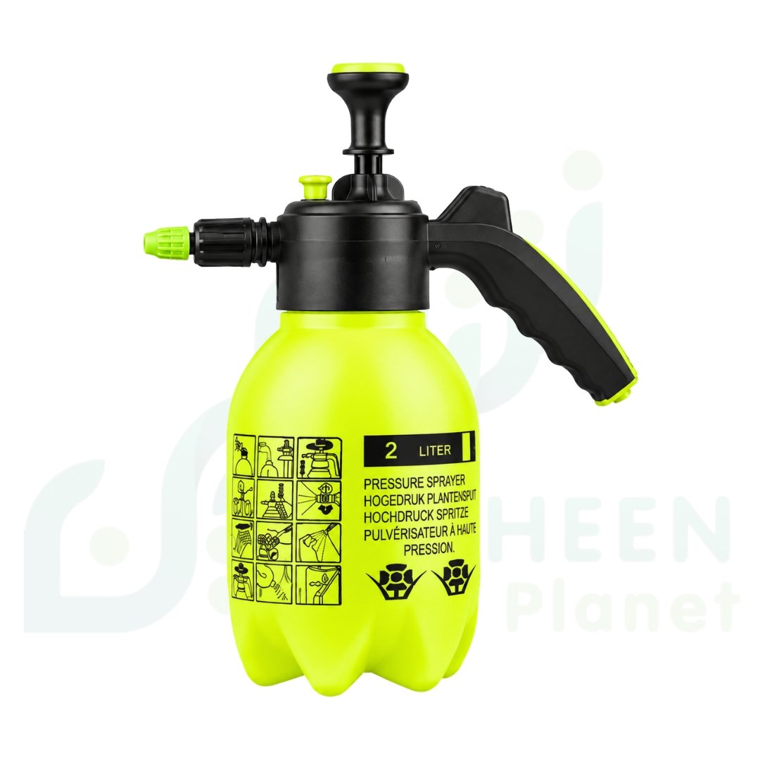 بخاخ ضغط الماء اليدوي المتطور (Pressure Sprayer) – سعة 2 لتر