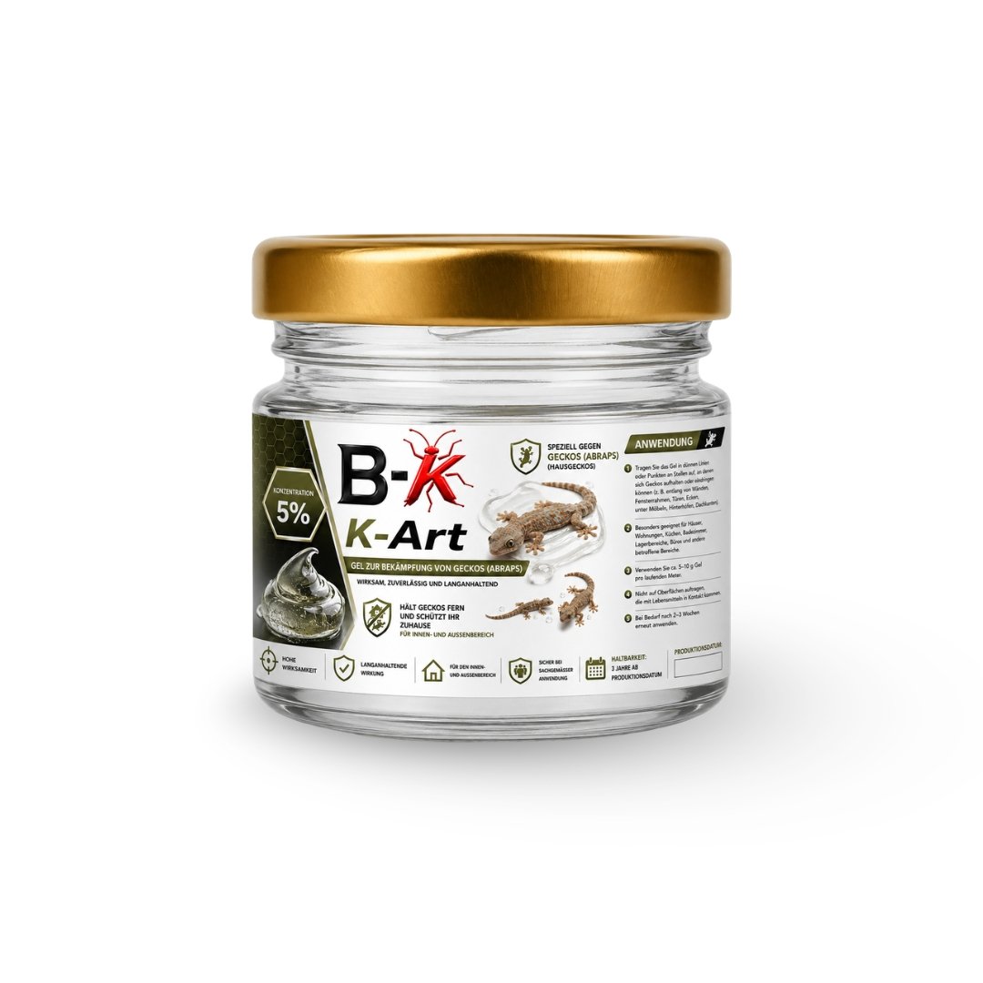 جل مكافحة الأبراص والزواحف B-K K-Art – طعوم متخصصة (تركيز 5% - الوزن 20 جرام)